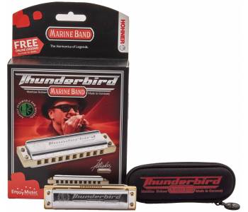 HOHNER Marine Band Thunderbird D low - Губная гармоника диатоническая ~ Серия Hohner marine band thunderbird HOHNER Marine Band Thunderbird D low - Губная гармоника диатоническая ~ Серия Hohner marine band thunderbird