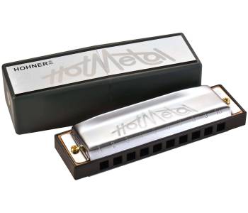 HOHNER Hot Metal F - Губная гармоника диатоническая ~ Серия Hohner hot metal