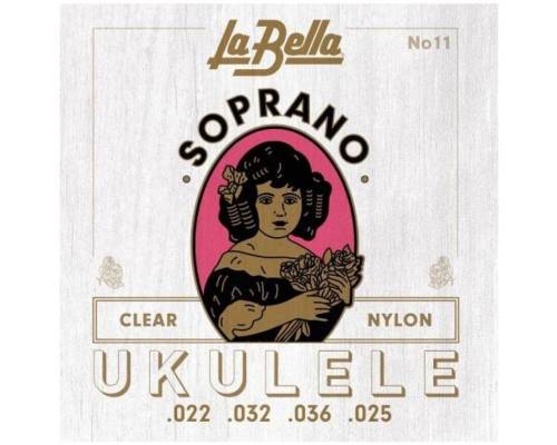 LA BELLA 11 - Струны для укулеле сопрано