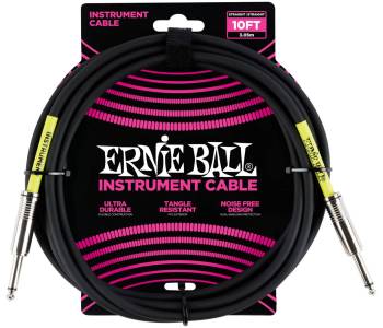 ERNIE BALL 6048, 3м - Инструментальный кабель ERNIE BALL 6048, 3м - Инструментальный кабель