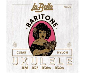 LA BELLA 25 - Струны для укулеле баритон LA BELLA 25 - Струны для укулеле баритон