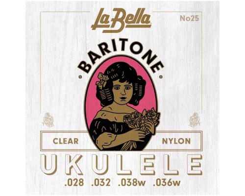 LA BELLA 25 - Струны для укулеле баритон LA BELLA 25 - Струны для укулеле баритон