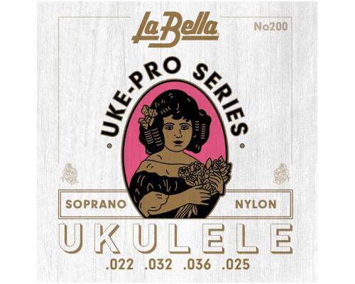 LA BELLA Set 200 Soprano - Струны для укулеле сопрано LA BELLA Set 200 Soprano - Струны для укулеле сопрано