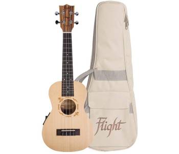 FLIGHT DUC525 EQ SP/ZEB - Укулеле концерт ~ Серия Flight designer FLIGHT DUC525 EQ SP/ZEB - Укулеле концерт ~ Серия Flight designer