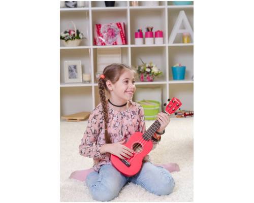VESTON UKULELE KUS 15 RD - Укулеле сопрано ~ Серия Veston color