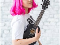 VESTON UKULELE KUS 15 BK - Укулеле сопрано ~ Серия Veston color