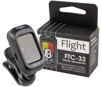 FLIGHT FTC 33 - Тюнер хроматический FLIGHT FTC 33 - Тюнер хроматический