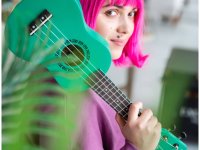 VESTON UKULELE KUS 15 GR - Укулеле сопрано ~ Серия Veston color