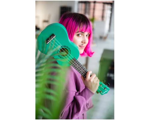 VESTON UKULELE KUS 15 GR - Укулеле сопрано ~ Серия Veston color VESTON UKULELE KUS 15 GR - Укулеле сопрано ~ Серия Veston color