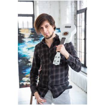 VESTON UKULELE KUS 15 WH - Укулеле сопрано ~ Серия Veston color