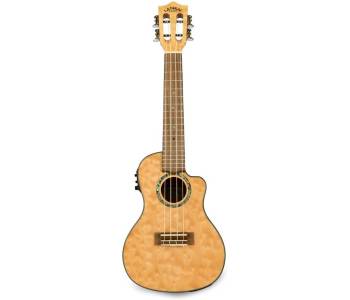 LANIKAI QM-NACEC - Укулеле концерт ~ Серия Lanikai quilted maple