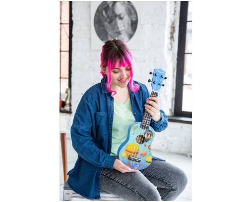 VESTON UKULELE KUS 25 BALOON - Укулеле сопрано ~ Серия Veston color