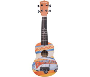 VESTON UKULELE KUS 25 BUS - Укулеле сопрано ~ Серия Veston color VESTON UKULELE KUS 25 BUS - Укулеле сопрано ~ Серия Veston color