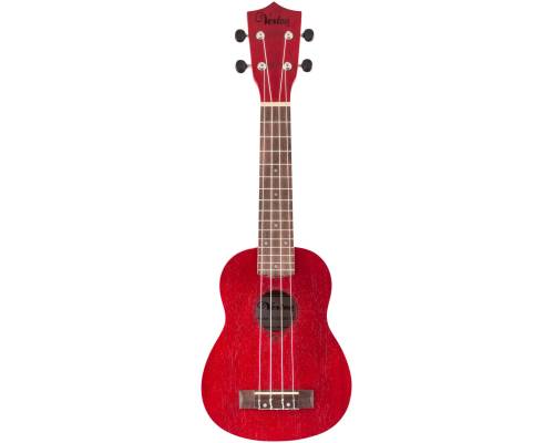 VESTON UKULELE KUS100 RD - Укулеле сопрано ~ Серия Veston indonesia