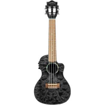 LANIKAI QM-BKCEC - Укулеле концерт ~ Серия Lanikai quilted maple