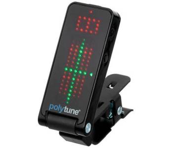 TC Electronic PolyTune Clip Black полифонический тюнер-прищепка, цвет черный