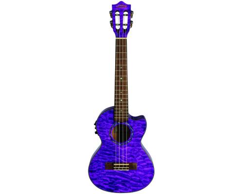 LANIKAI QM-PUCET - Укулеле тенор ~ Серия Lanikai quilted maple LANIKAI QM-PUCET - Укулеле тенор ~ Серия Lanikai quilted maple