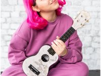 TERRIS PLUS-70 BUNNY - Укулеле сопрано ~ Серия Terris plastic