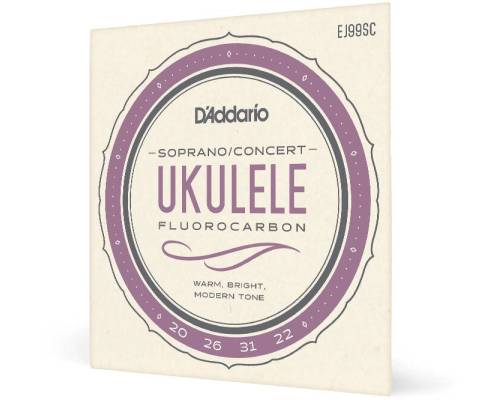 D'ADDARIO EJ99SC - Струны для укулеле концерт D'ADDARIO EJ99SC - Струны для укулеле концерт