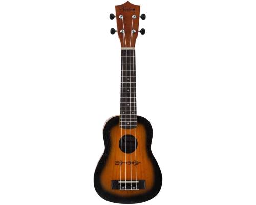 VESTON UKULELE KUS100 DESERT - Укулеле сопрано ~ Серия Veston indonesia