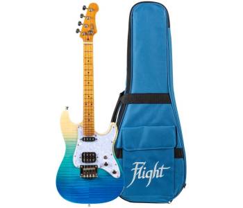 FLIGHT Pathfinder Tenor TBL - Электроукулеле тенор ~ Серия Flight rock