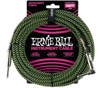 ERNIE BALL 6066, 7.62м - Инструментальный кабель