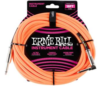 ERNIE BALL 6084, 5.49м - Инструментальный кабель