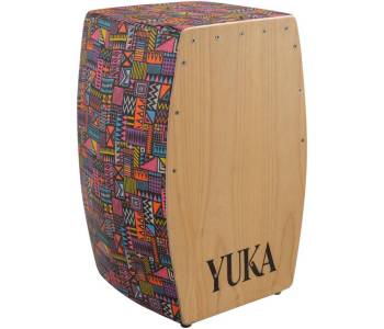 YUKA CAJ-PVC-FS AZTEC - Кахон с подструнником YUKA CAJ-PVC-FS AZTEC - Кахон с подструнником