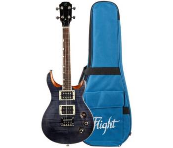 FLIGHT Vanguard Tenor TBK - Электроукулеле тенор ~ Серия Flight rock