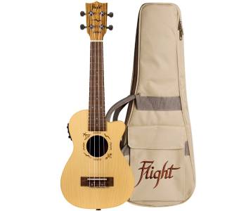 FLIGHT DUC328 CEQ SP/ZEB - Укулеле концерт ~ Серия Flight designer FLIGHT DUC328 CEQ SP/ZEB - Укулеле концерт ~ Серия Flight designer