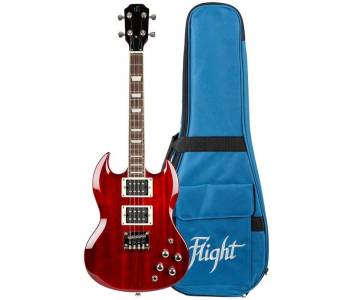 FLIGHT Pioneer Tenor CR - Электроукулеле тенор ~ Серия Flight rock