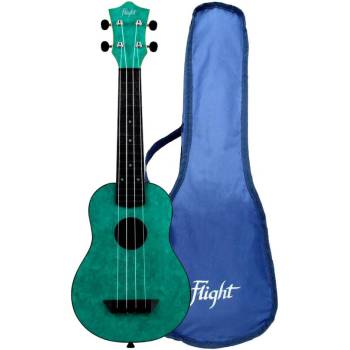 FLIGHT TUS-65 EMERALD - Укулеле сопрано ~ Серия Flight travel