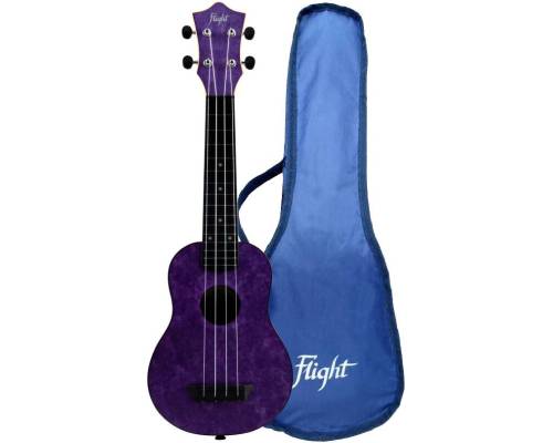 FLIGHT TUS-65 AMETHYST - Укулеле сопрано ~ Серия Flight travel FLIGHT TUS-65 AMETHYST - Укулеле сопрано ~ Серия Flight travel