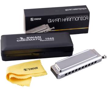 SWAN SW1040-1 - Губная гармоника хроматическая SWAN SW1040-1 - Губная гармоника хроматическая