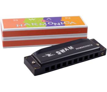 SWAN SW1020-3-BK - Губная гармоника диатоническая SWAN SW1020-3-BK - Губная гармоника диатоническая