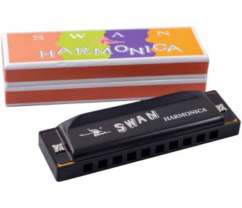 SWAN SW1020-4-BK - Губная гармоника диатоническая SWAN SW1020-4-BK - Губная гармоника диатоническая