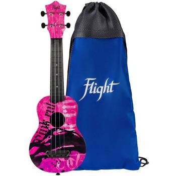 FLIGHT ULTRA S-40 Pink Rules - Укулеле сопрано ~ Серия Flight ultra