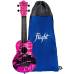 FLIGHT ULTRA S-40 Pink Rules - Укулеле сопрано ~ Серия Flight ultra