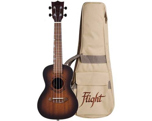 FLIGHT DUC380 AMBER - Укулеле концерт ~ Серия Flight gemstone