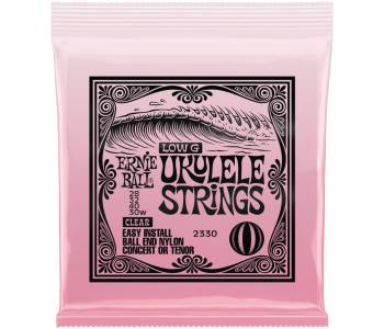 ERNIE BALL 2330 Ball end Clear Nylon Wound G - Струны для укулеле ERNIE BALL 2330 Ball end Clear Nylon Wound G - Струны для укулеле