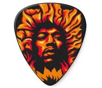 DUNLOP HENDRIX VOODOO FIRE- упак. 6 шт - Набор медиаторов DUNLOP HENDRIX VOODOO FIRE- упак. 6 шт - Набор медиаторов