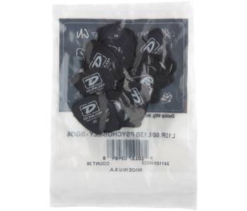 DUNLOP L10R060 PSYCHOBILLY-36/BG медиатор с картинкой 0,6мм - упак. 36...