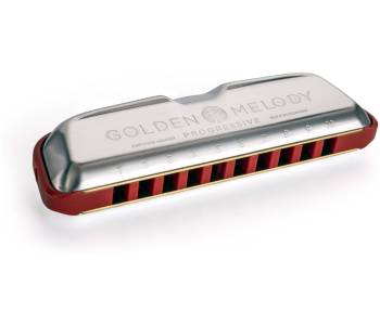 HOHNER Golden Melody C-major - Губная гармоника диатоническая ~ Серия Hohner golden melody