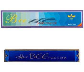 BEE DF24-1 BLUE - Губная гармоника тремоло BEE DF24-1 BLUE - Губная гармоника тремоло