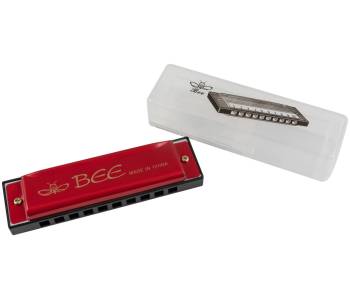 BEE DF10A-1 RED - Губная гармоника диатоническая BEE DF10A-1 RED - Губная гармоника диатоническая