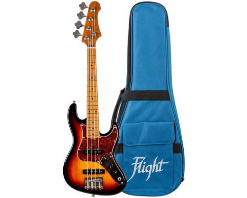 FLIGHT Mini JB SB - Бас-гитара уменьшенная ~ Серия Flight rock FLIGHT Mini JB SB - Бас-гитара уменьшенная ~ Серия Flight rock