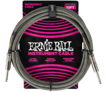 ERNIE BALL 6429, 3.05м - Инструментальный кабель