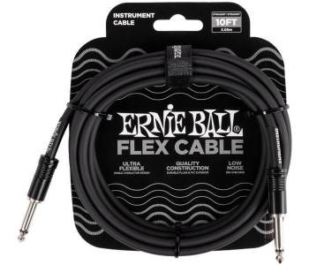 ERNIE BALL 6434, 3м - Инструментальный кабель