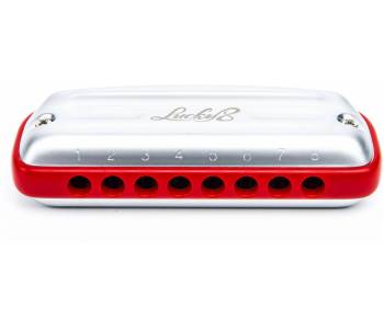EASTTOP LUCKY 8 RED COMB - Губная гармоника диатоническая EASTTOP LUCKY 8 RED COMB - Губная гармоника диатоническая