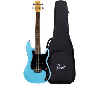 FLIGHT Mini Bass Lite BL - Бас-гитара уменьшенная ~ Серия Flight rock FLIGHT Mini Bass Lite BL - Бас-гитара уменьшенная ~ Серия Flight rock